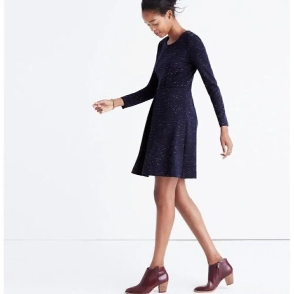 Madewell Marled Gia Dress in Shale Grey, Size 6